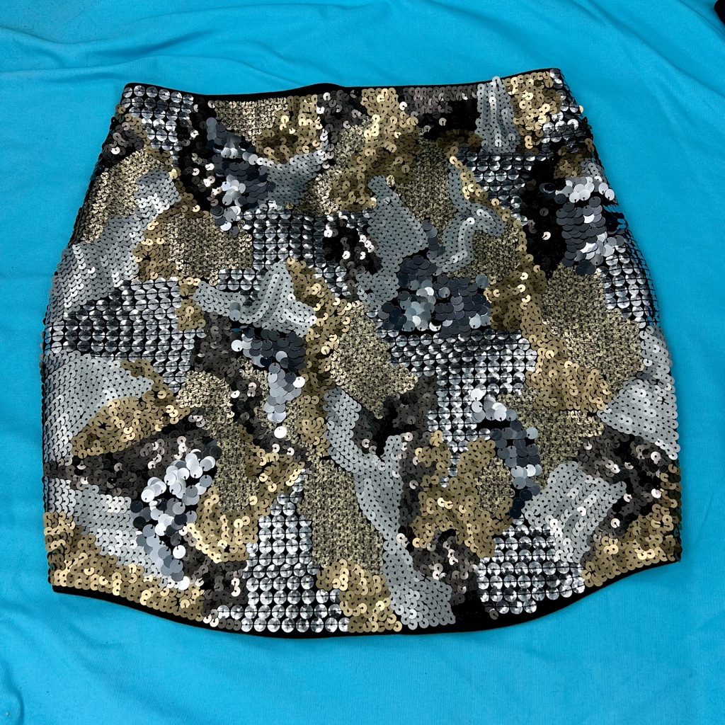 Express Sequin Camo Pattern S